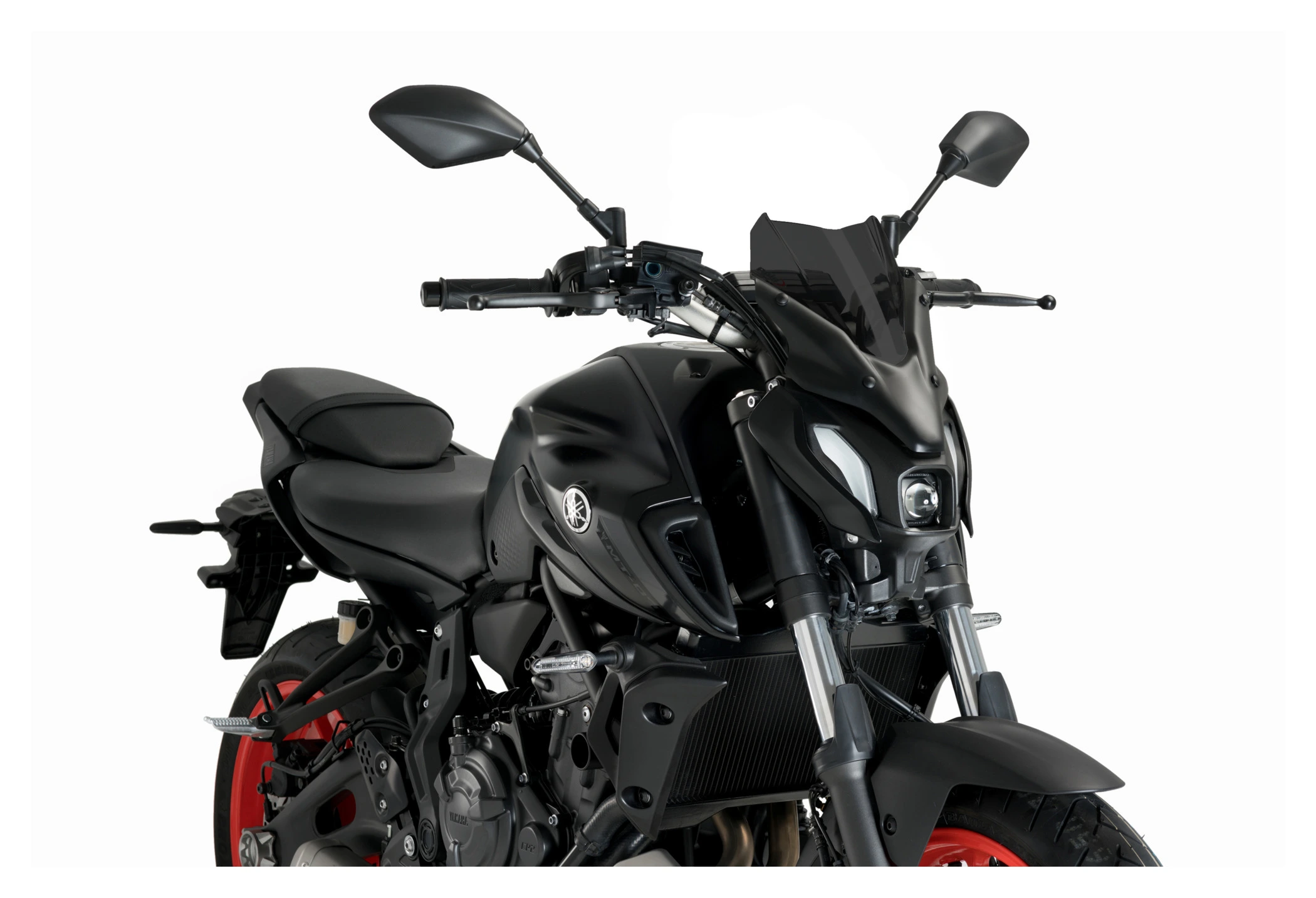Puig Sportscheibe Schwarz – Für Viele Motorradmodelle – TÜV-geprüft, 3/4 Mm Acryl, Aerodynamisch, Sportliches Design – Made In Barcelona, Inkl. Sicherheitsrand