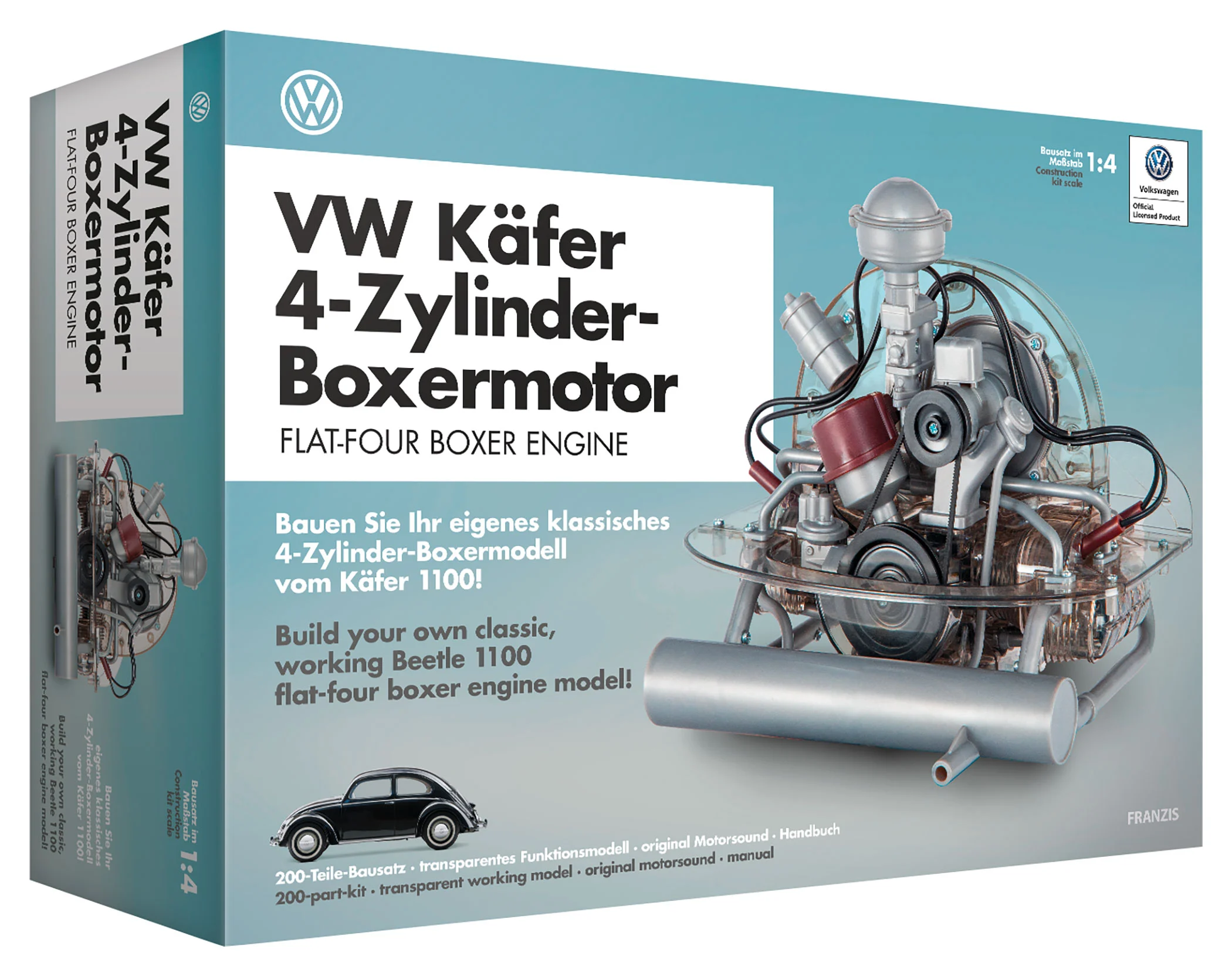 Franzis FRANZIS VW BEETLE 4-CYLINDER BOXER ENGINE