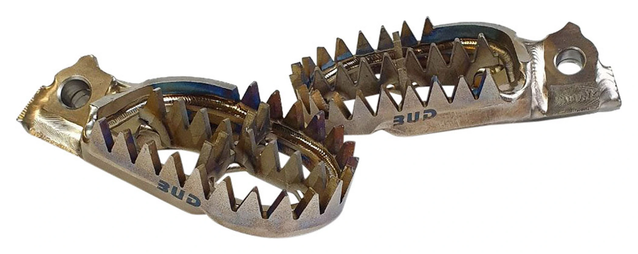 Motocross foot pegs top