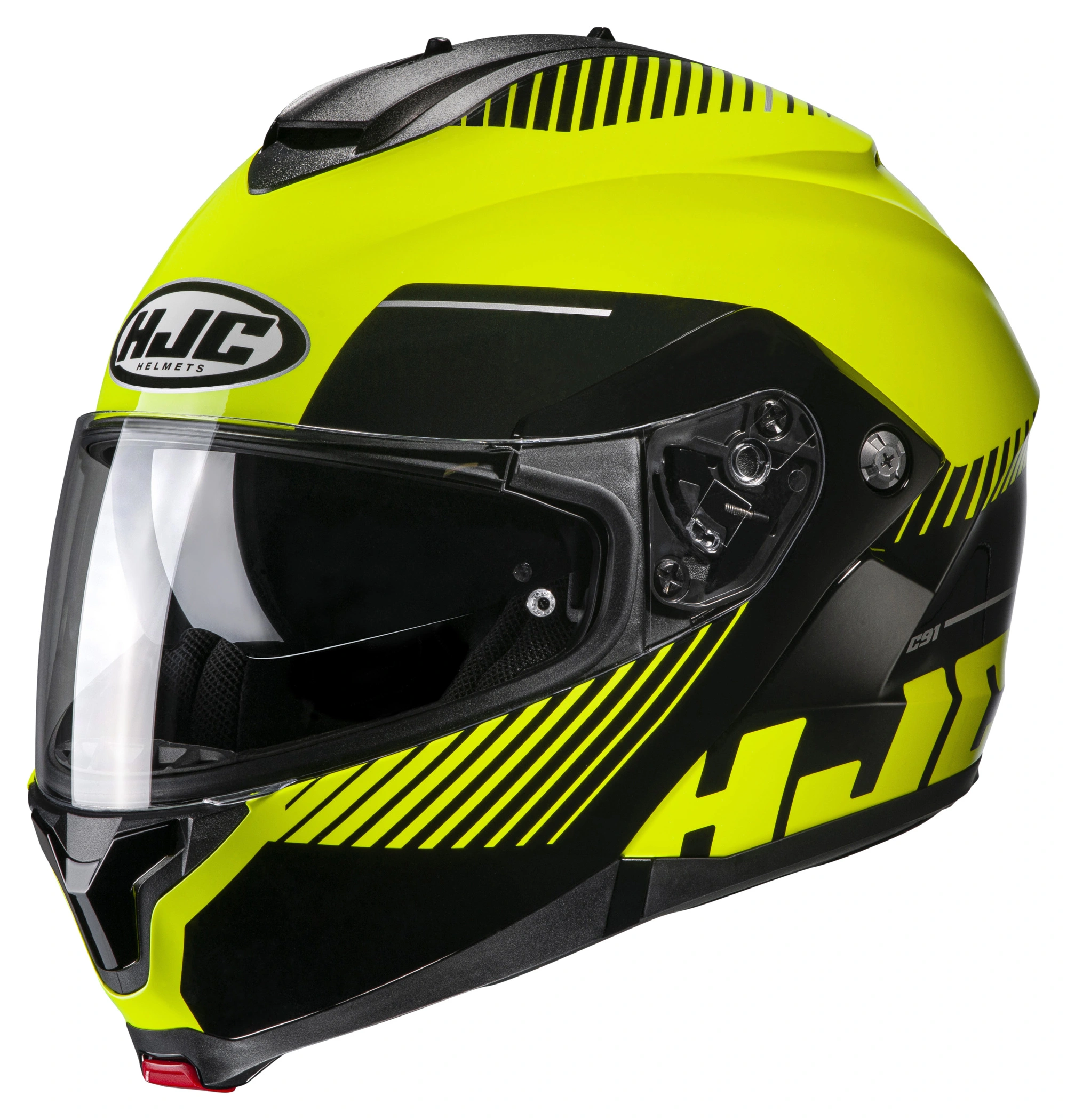 Hjc sales yellow helmet