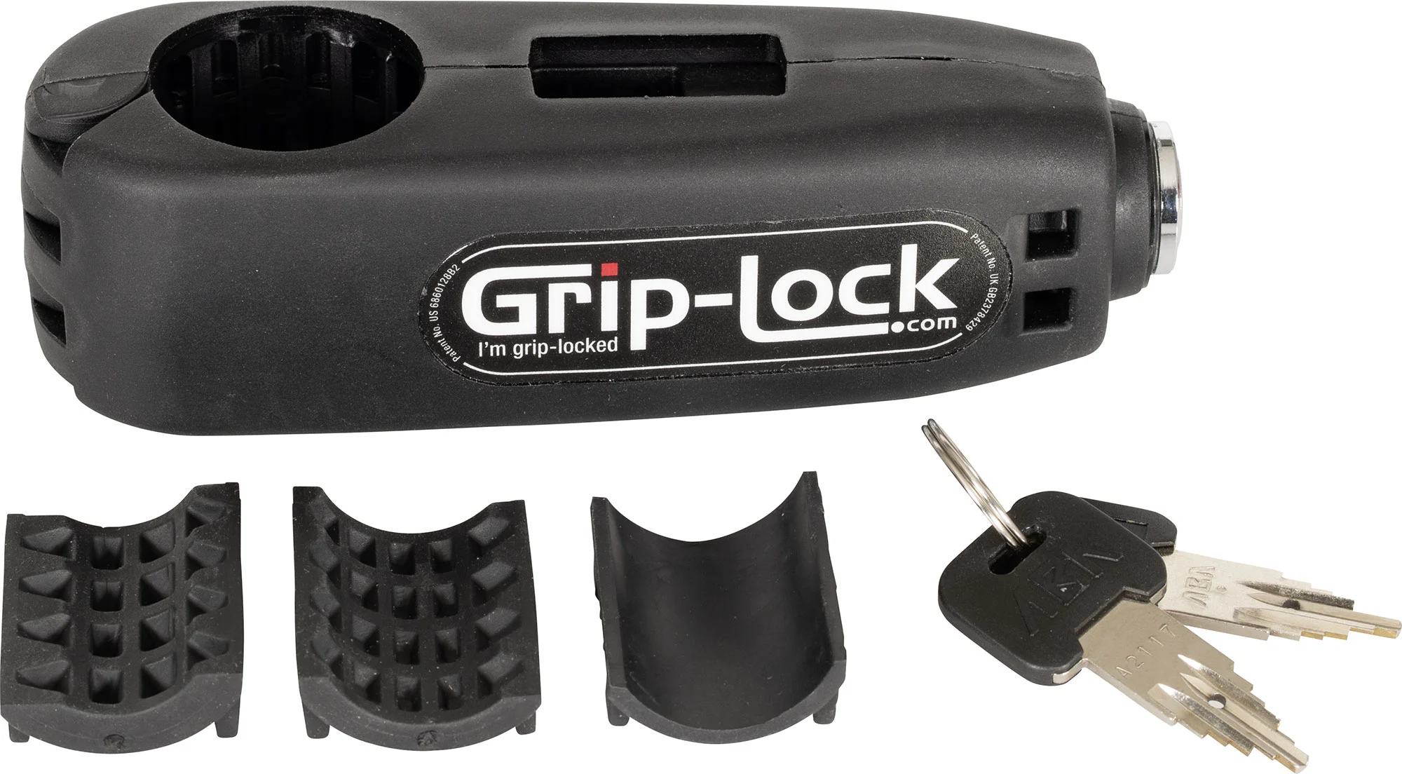 Grip-Lock Original : Antivol Moto Levier de frein Poignée Gaz