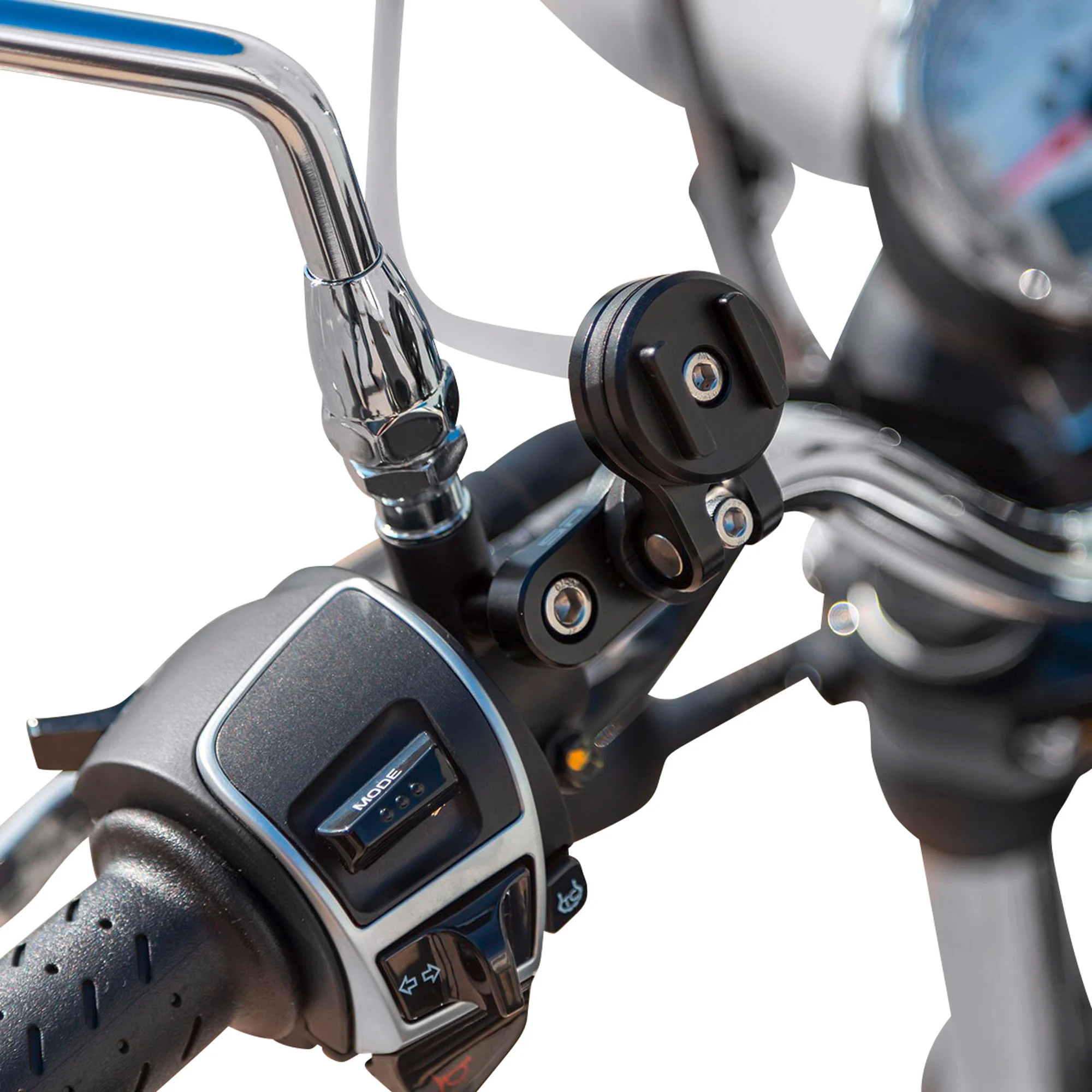 Kaufe Aluminium Fahrrad Motorrad Feste Halterung Adapter 17 MM