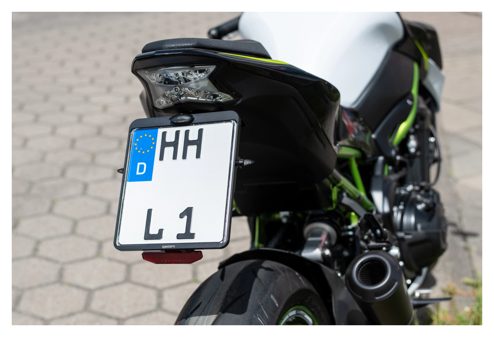 Motorrad Kennzeichen Reflektor/Rückstrahler zum Schrauben