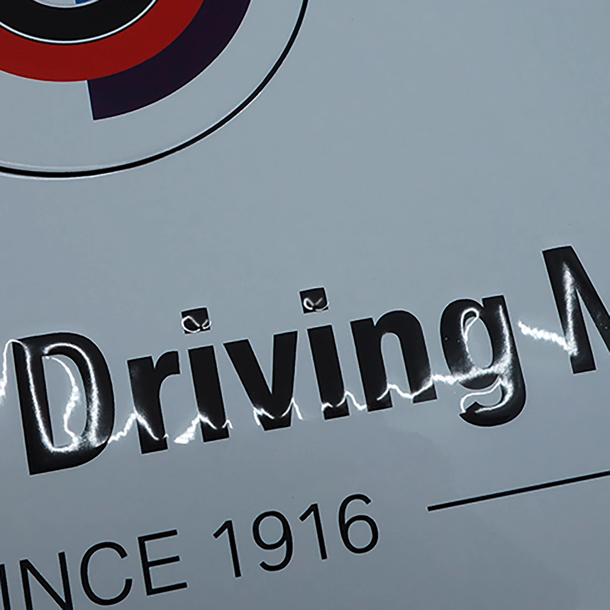BMW - Logo Evolution  Plaques vintage en métal à accrocher au mur