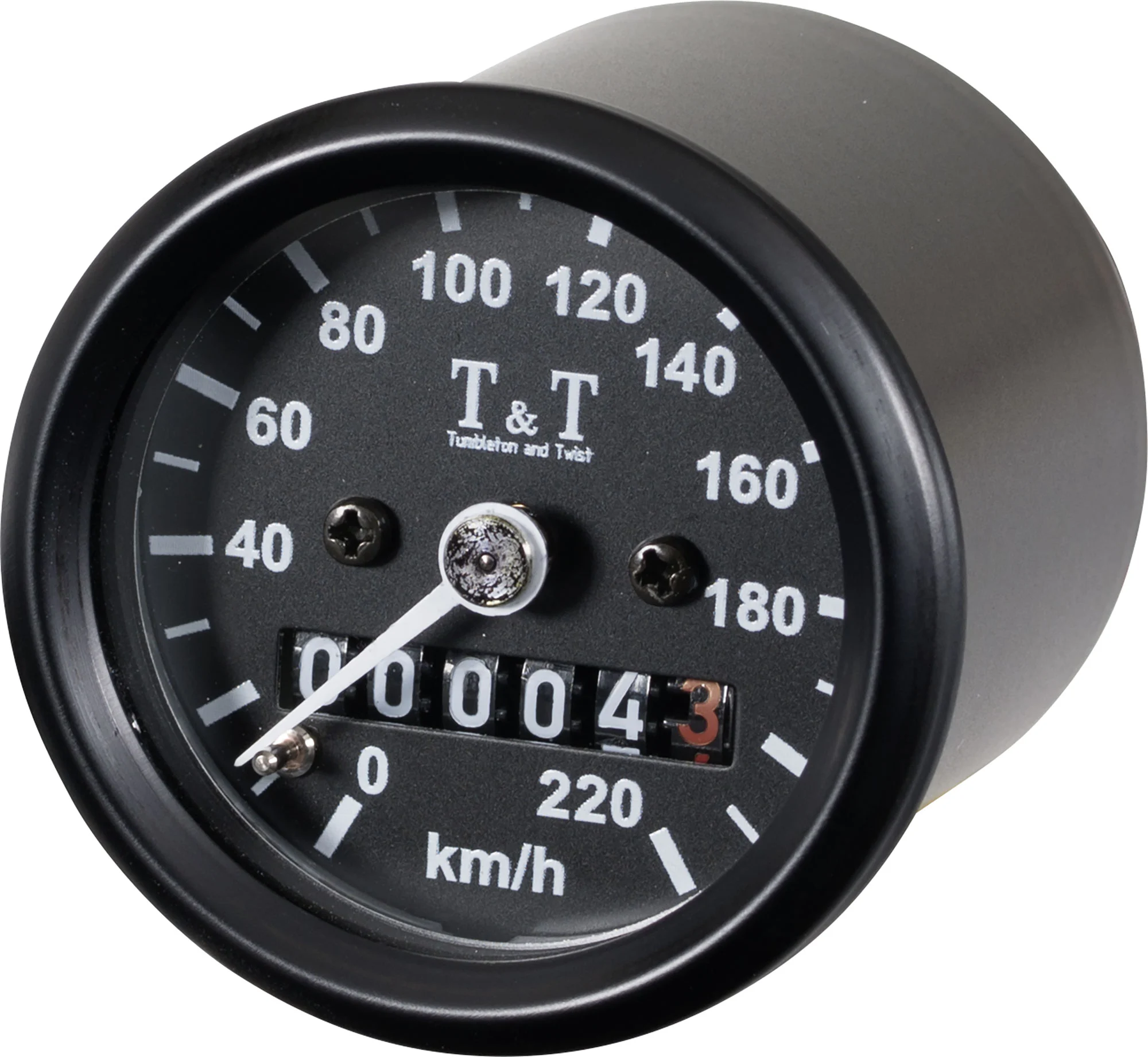 Tachometer f. classische Motorräder bis140km/h, Tachometer