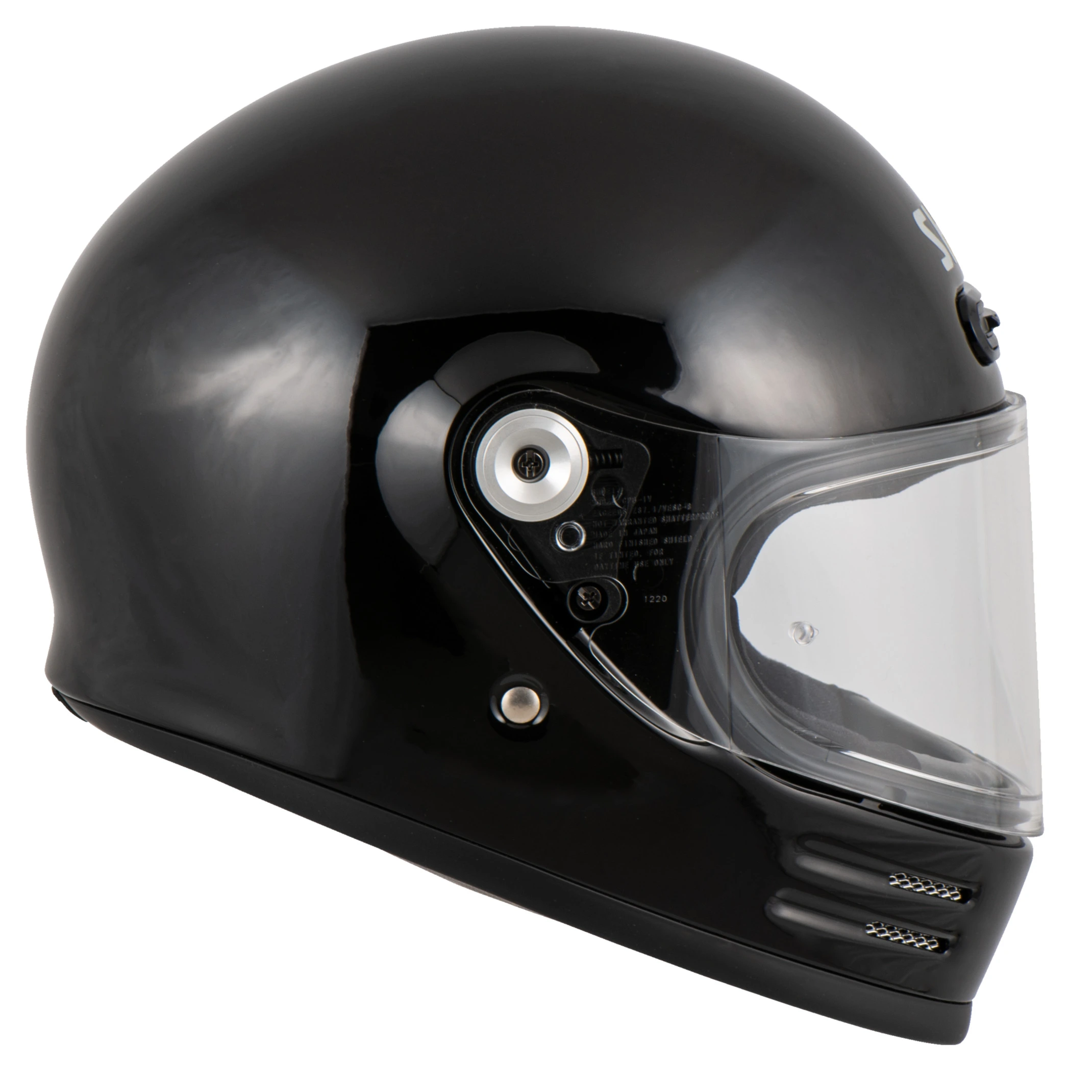 Shoei glamster cheap gloss black