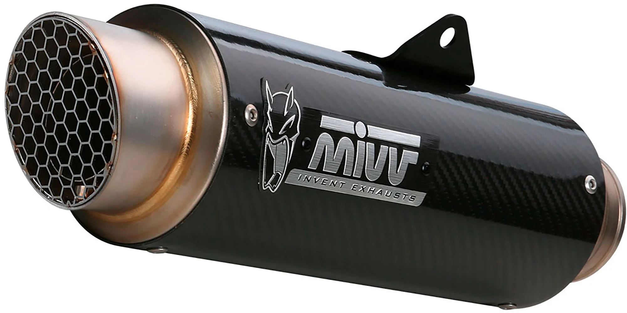 MIVV Gp Pro Auspuffsystem mit EG-BE Carbon/Titan/Black Steel