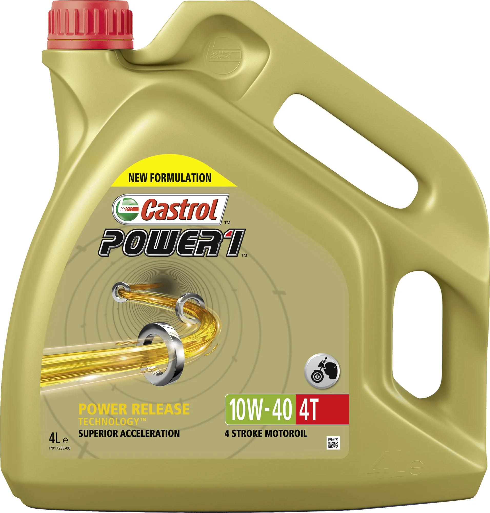 Castrol Castrol Power1 4T Motorenöl 10W-40 HC-Synthese