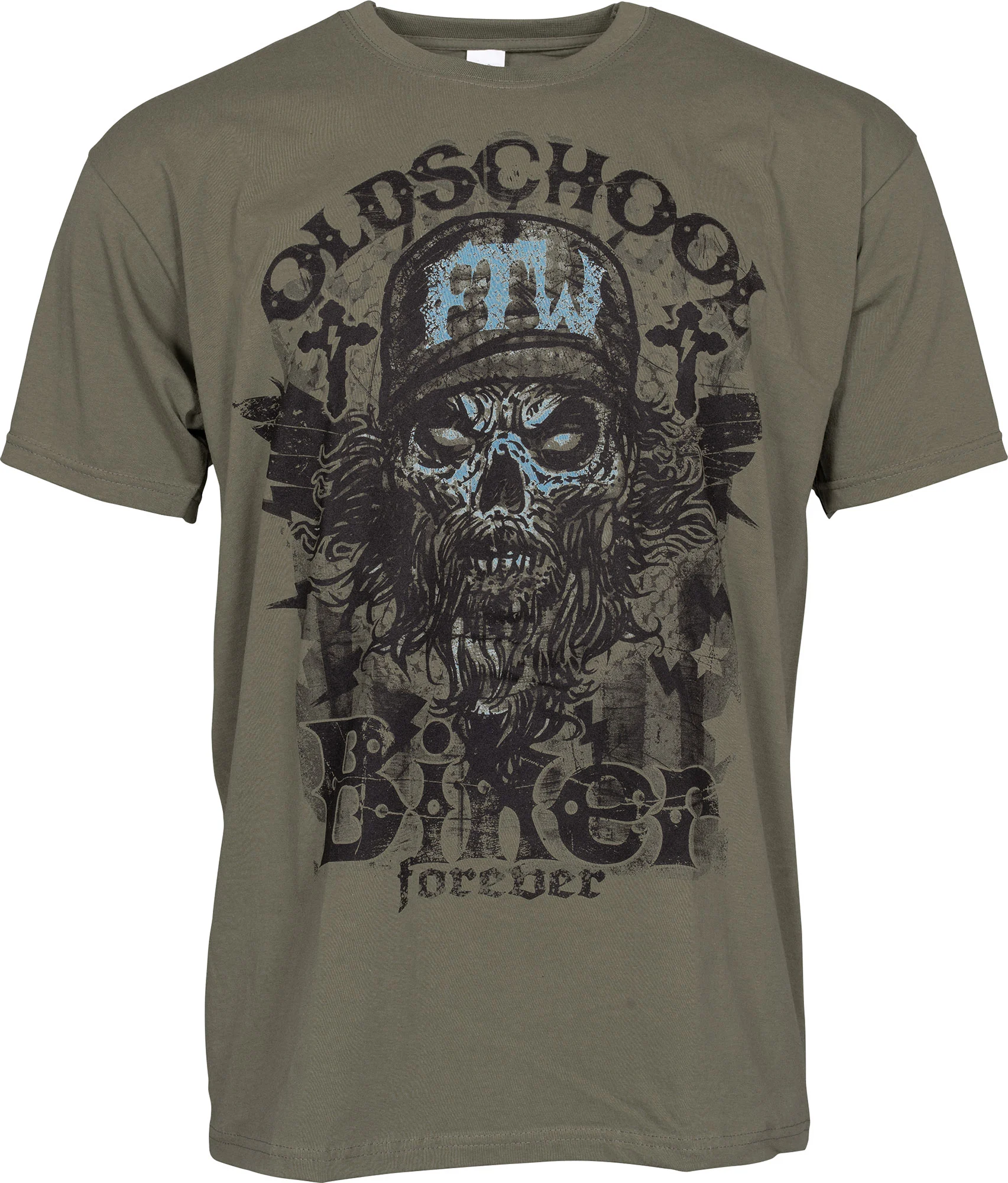 Oldschool Biker T Shirt