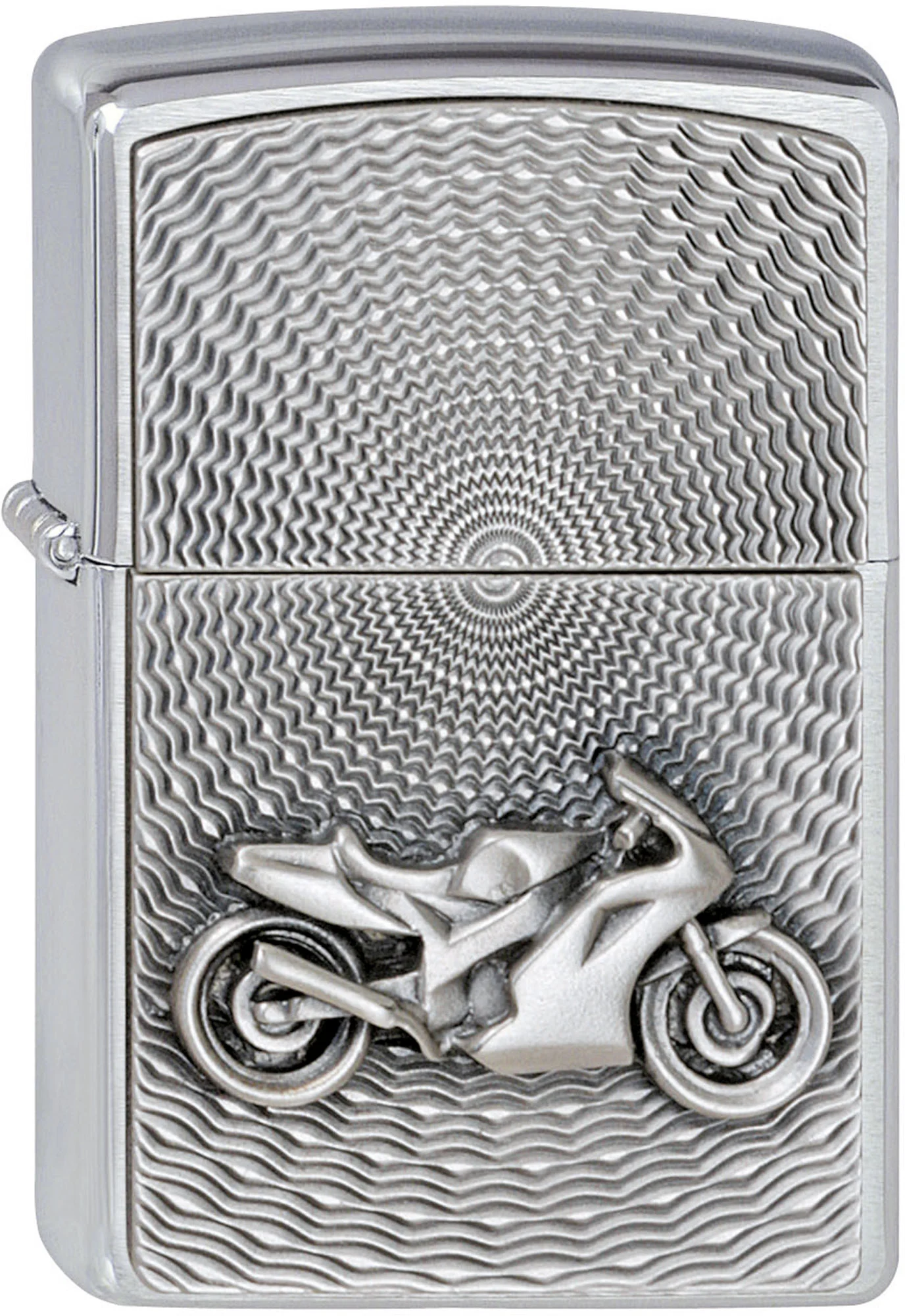 Zippo ZIPPO *MOTORCYCLE* BRUSHED CHROME low-cost | Louis 🏍️