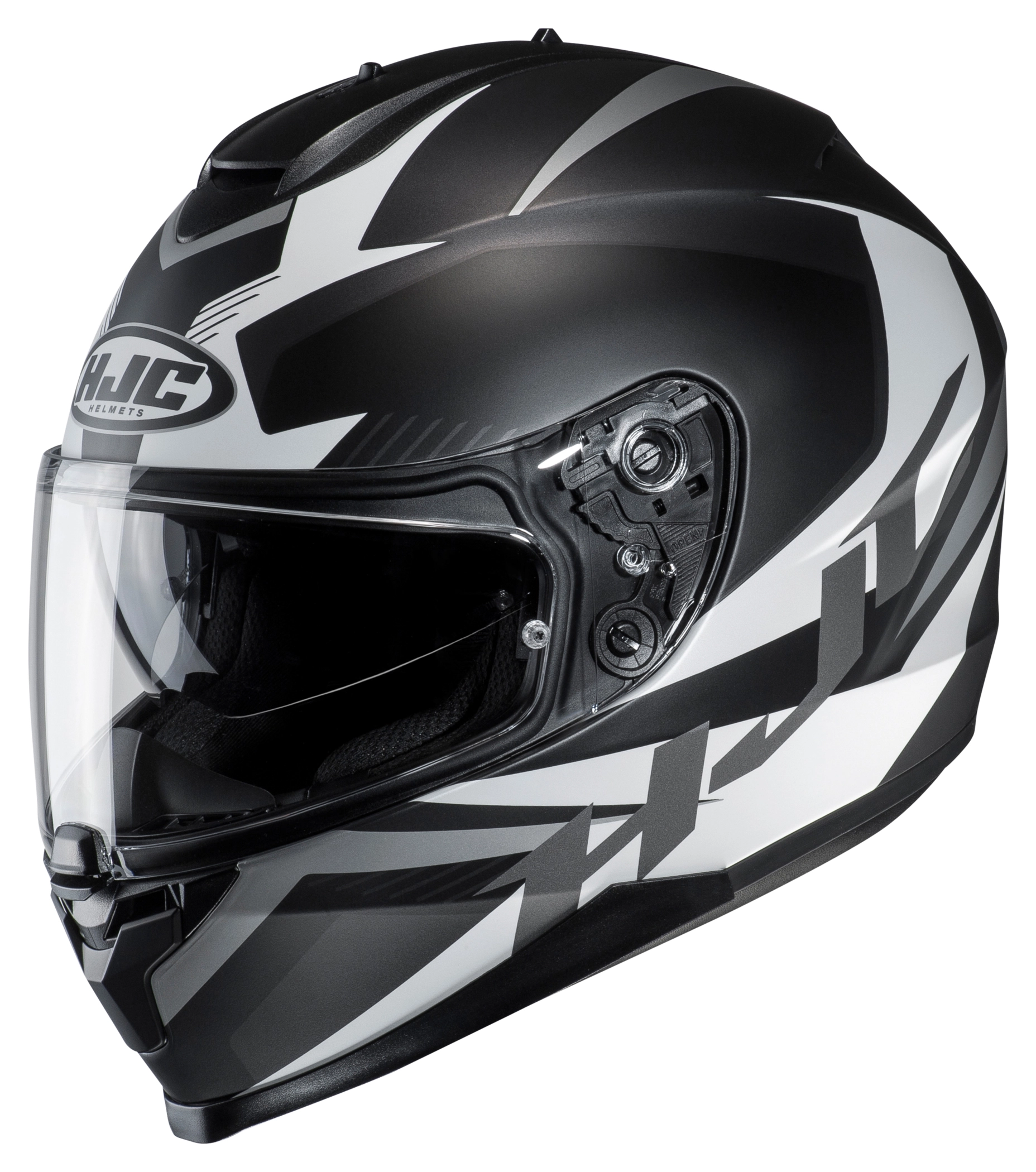 HJC HJC C70 TROKY SZ.S MC5SF MT.BLACK.WHITE