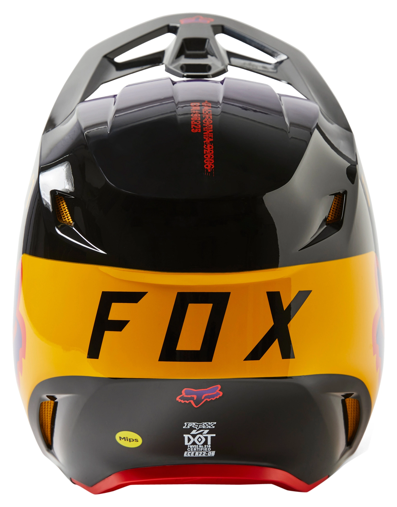 Casco Moto Cross Enduro Fox V1 Lux Mips 23 Solomototeam