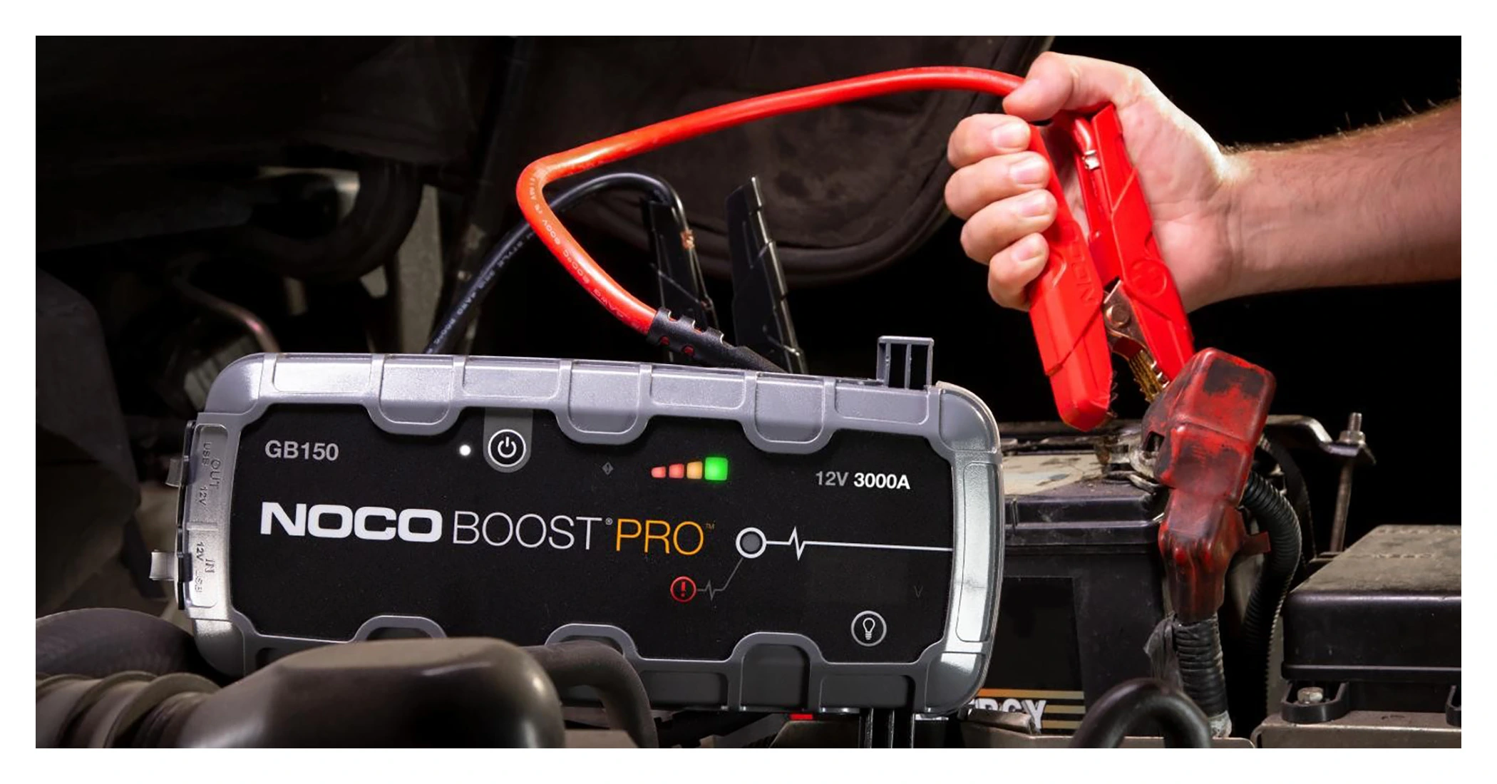 Noco Boost Pro Genius GB150 12 V 3000A Starthilfe