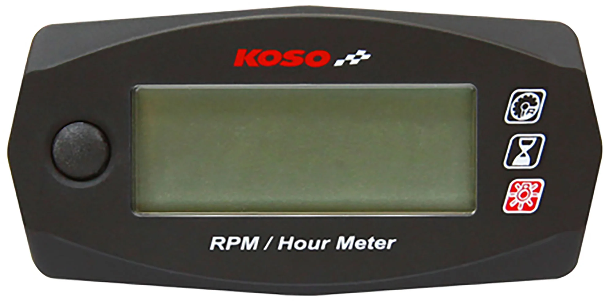 Compte-tours universel KOSO RPM mini 4 pour moto cross et quad