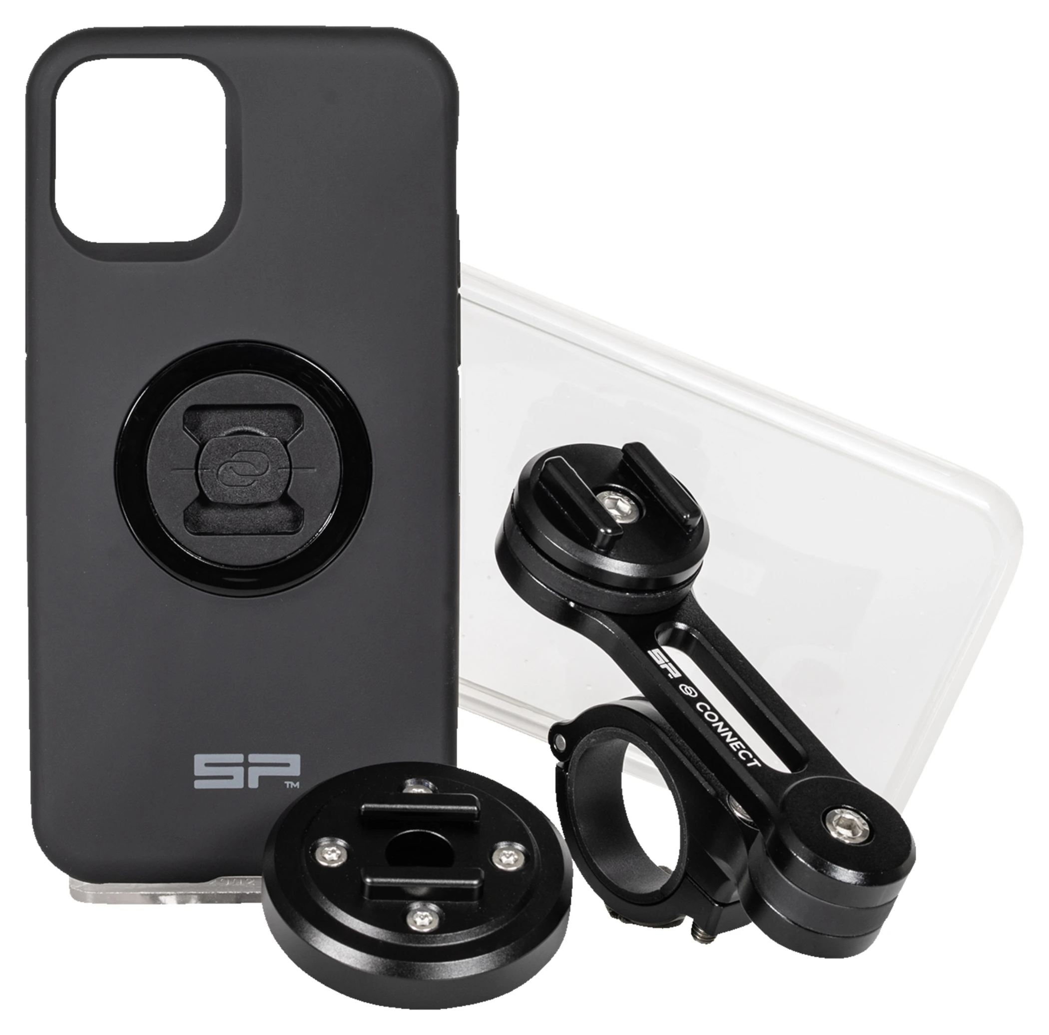 Pack complet support de téléphone SP-CONNECT moto-scooter - fixation sur  rétroviseur - iPhone 8 Plus