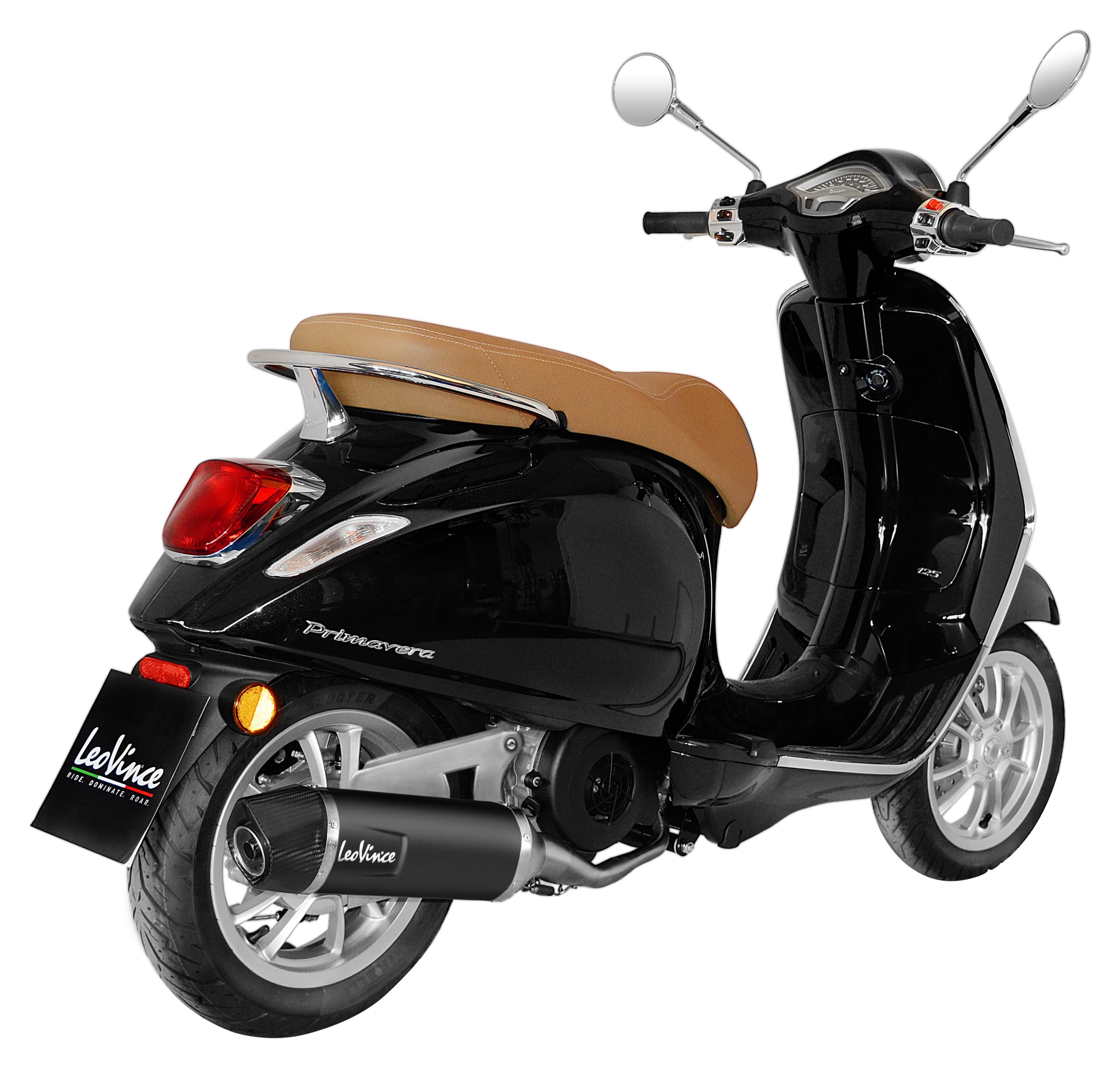 Leo Vince LeoVince Nero Exhaust Systems matt black carbon end cap