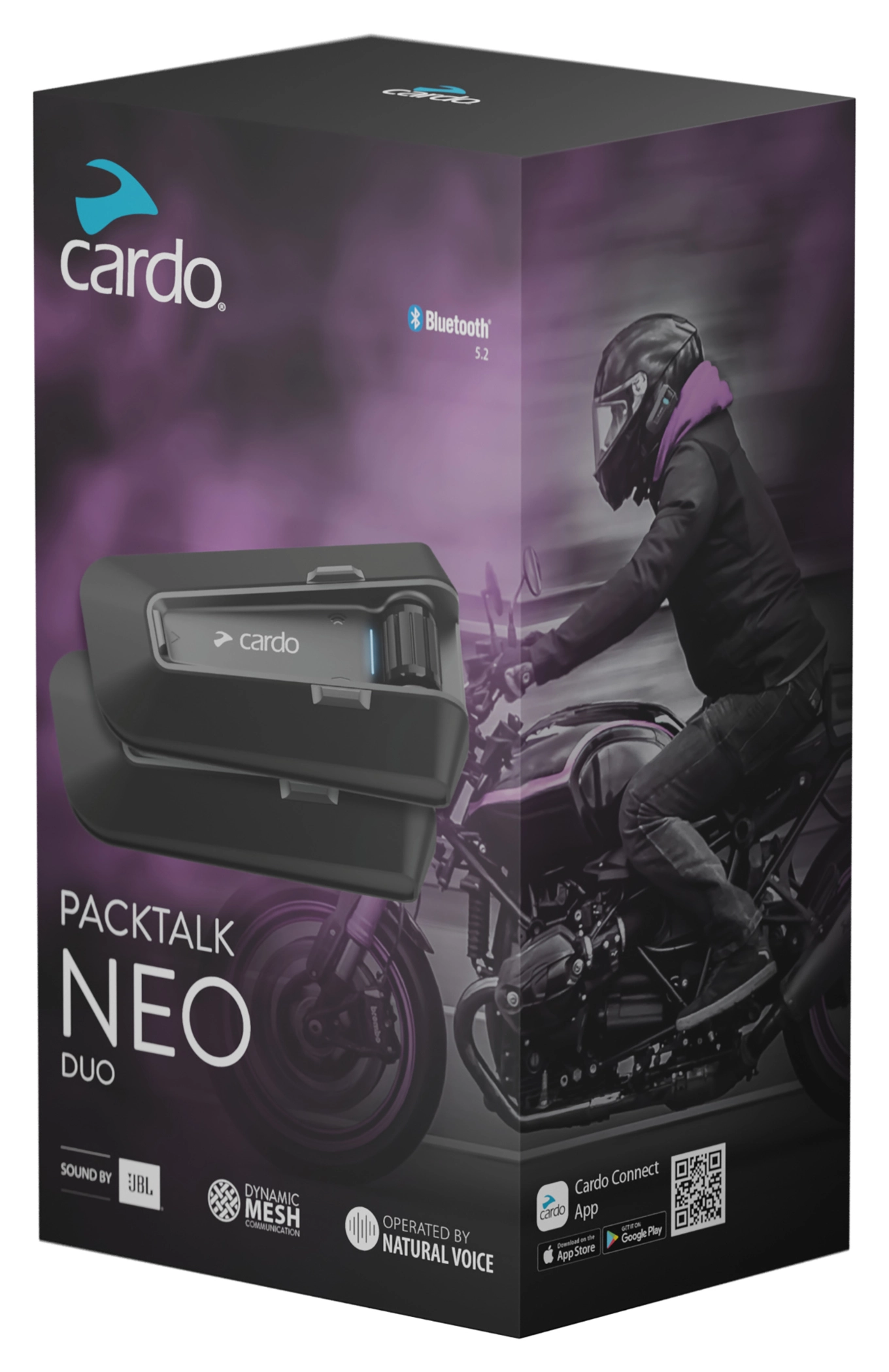 Intercomunicador Moto Cardo Packtalk NEO Duo