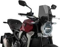 Puig NG Sport Windschutz Für Honda CB 500 F (16-23) – Rauchgrau, 3mm Acryl, ABE