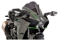 Puig 3881F Z-Racing Windschutzscheibe Stark Getönt – Aerodynamisches Upgrade Für Motorräder