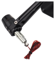 Handlebar end mirror with indicator