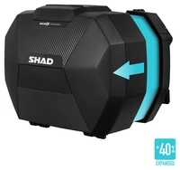 Sidoväska SH38X expanderbar av kolfiber