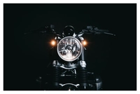 Fork cover with turn signal Type-Two