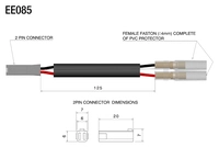 Cable sets light unit indicators, Suzuki