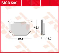 Brakepads Organic