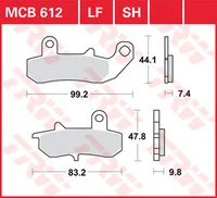 Brakepads Organic