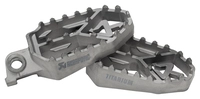 Adventure Footrest Set Titanium with ABE