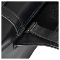 Sacoches de selle cuir, volume : 12 l