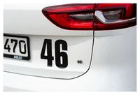 Adesivi "Numeri di gara"