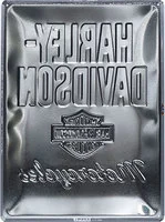 Plåtskylt Harley-Davidson
