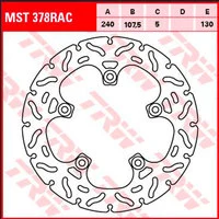 Bremsscheiben Racing, Hinten