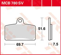 Brakepads Organic