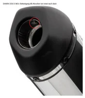 dB-killer de rechange à Shark DSX-5