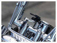 Handlebar Mount Pro, Chrome, Large