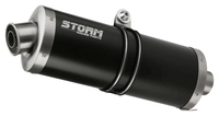 Steel Black Oval