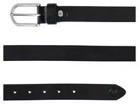 DL-AC-8- Leatherbelt, black