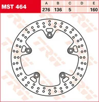 Bremsscheiben Racing, Hinten