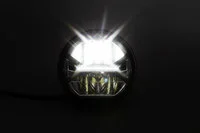 LED headlight + motoism lamp mask