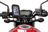 iPhone X case for tubular handlebars