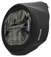 LED headlight + motoism lamp mask