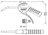 Ausblaspistole