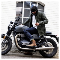 DL-JM-4 Motorcykeljacka I Vaxad Bomull