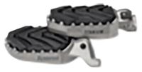 Adventure Footrest Set Titanium with ABE