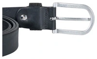 DL-AC-8- Leatherbelt, black