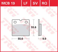 Brakepads Organic