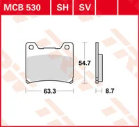 Brakepads Organic