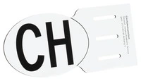 CH-Schild für Kennzeichenhalter